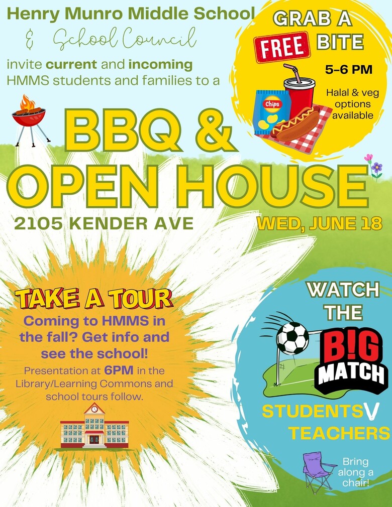 BBQ &amp; Open House Flyer